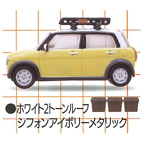 1/64PLUS Petit DAMD Lapin [3.White 2 tone roof Chiffon ivory metallic]