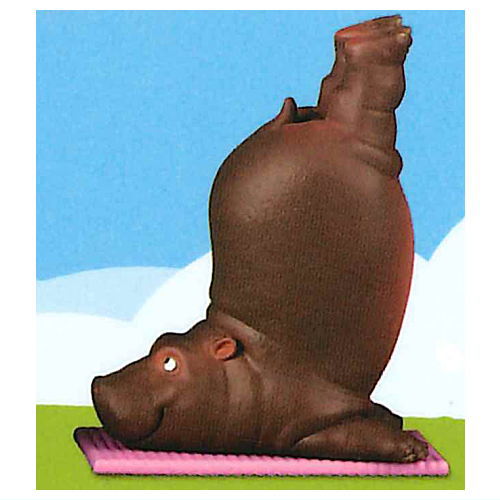 Capsule Q Sato Kunio's animals Yoga time Part.2 [5.Hippopotamus]