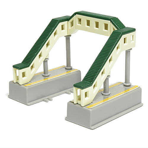 Mini Motor Train Part.4 New and Old Yamanote Line [13.[Structure] Overpass]