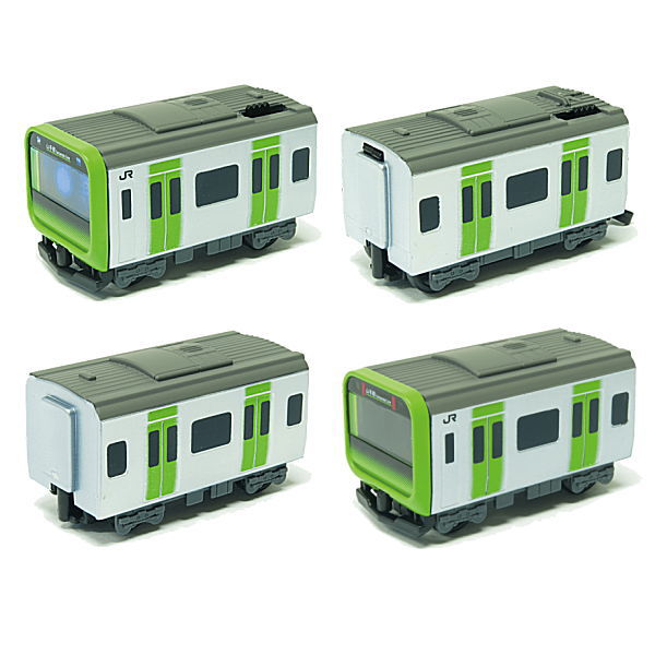 Mini Motor Train Part.4 New and Old Yamanote Line [A.E235 Yamanote Line 4 types set (1.2.3.4)]