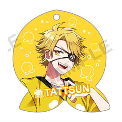 Colorful peach Jewel Acrylic Strap [4.Tattsun]