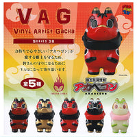 VAG SERIES 38 Local Toy Monster Akabegon [All 5 type set(Full Complete)]