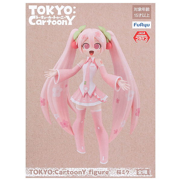 Hatsune Miku TOKYO : CartoonY figure Sakura Miku