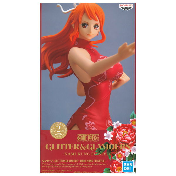 ONE PIECE GLITTER�•GLAMOURS NAMI KUNG FU STYLE [1.A: Red]