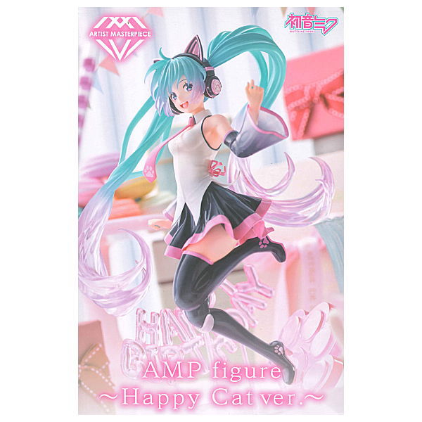 Hatsune Miku 14th Anniversary AMP Figure Happy Cat ver. [1