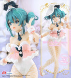 [Damage box]Hatsune Miku BiCute Bunnies Figure White Rabbit Baby Pink