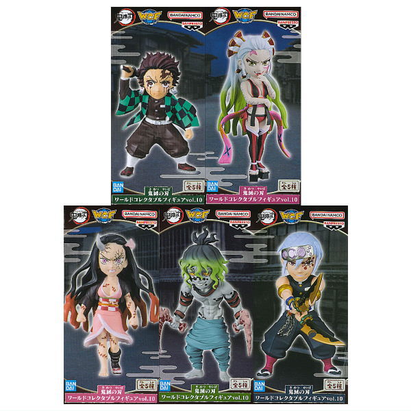 Kimetsu no Yaiba World Collectable Figure vol.10 [All 5 type set(Full Complete)]