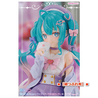 [Damage box]Hatsune Miku Noodle Stopper Figure Sailor Suit in Love Purple ver.