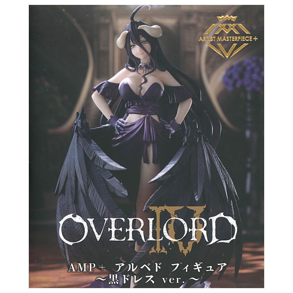 Overlord IV AMP+ Figure - Albedo (Black Dress Ver.) -  Figures,  Pre-Order, Pre-Order Figures, PRE-ORDER NON-SCALE FIGURES - 840342400560