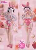 Super Sonico BiCute Bunnies Figure Pink ver.