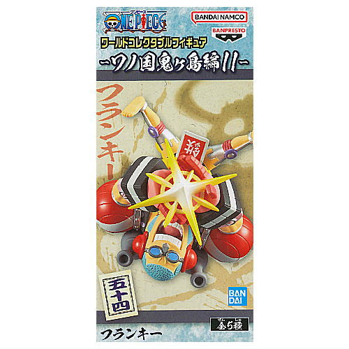 ONE PIECE World Collectable Figure Wano Country Onigashima hen Part.11 [(54) Franky]