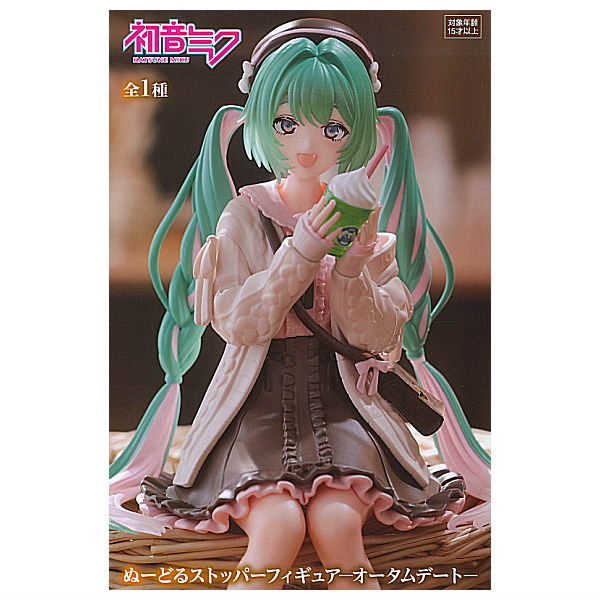 Hatsune Miku Noodle Stopper Figure Autumn Date