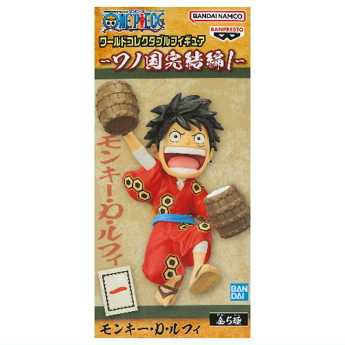 ONE PIECE World Collectable Figure Wano Country Final 1 [1.Monkey D. Luffy]