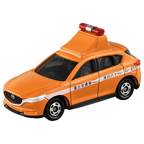 Tomica (Box) No.52 Mazda CX-5 River Patrol Car (Released on February 20, 2021) JAN: 4904810156888