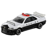 Tomica (Box) No.1 Nissan Skyline GT-R (BNR34) Police Car (Released on November 20, 2021) JAN: 4904810174868