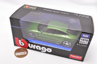 Tomica Presents Bburago 1:43 Porsche Taycan Turbo S (Released on March 19, 2022) JAN: 4904810193548
