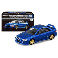 Tomica Premium 30 Subaru Impreza WRX Type R STi Version (Released April 16, 2022) JAN: 4904810270751