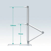 THE Simple Stand x 3 [For Figures & Models] <HEX> Type