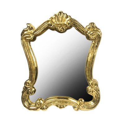 Miniature Rococo antique mirror [B (T-38)]