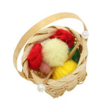 Miniature Basket-filled yarn ball set [B (D-40)]