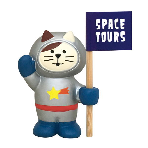 Space Travel Cat (ZCB-79352) DECOLE concombre Space Travel Cat