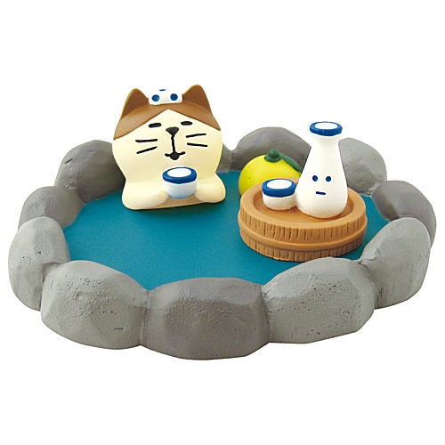 [Otsukimi Rotenburo Osake set (ZTM-43574)] DECOLE concombre Otsukimi