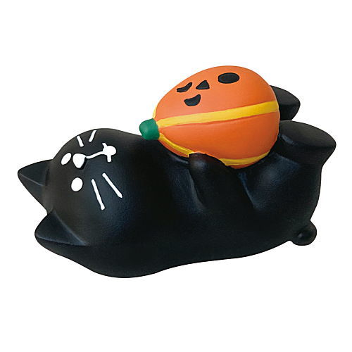 [Pumpkin Kick Cat (ZHW-28873)] DECOLE concombre Concon Farm Halloween Harvest Festival