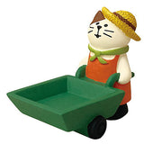 [Good harvest cart cat (ZHW-28876)] DECOLE concombre Concon Farm Halloween Harvest Festival