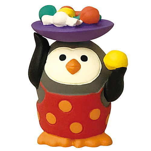 [Candy distribution owl (ZHW-28878)] DECOLE concombre Concon farm Halloween harvest festival