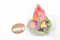 [Bonfire of fallen leaves (ZCB-28569)] DECOLE concombre Concon Farm Halloween Harvest Festival