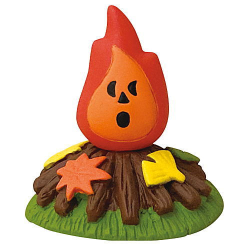 [Bonfire of fallen leaves (ZCB-28569)] DECOLE concombre Concon Farm Halloween Harvest Festival