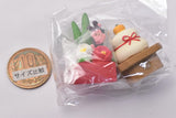 [Oshougatsu mini Kazari set (ZSG-92258)]DECOLE concombre Osechi