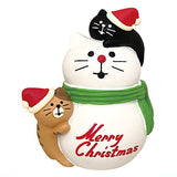 Kitten and Snowman (ZXS-86691X)DECOLE concombre