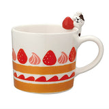 [Kitten Strawberry Factory Mug Cup (ZCB-62721)]DECOLE concombre