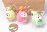 Chibi Cat Daruma Wagashi (set) (ZMM-62332L) DECOLE concombre