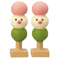 Java sparrow Dango Bonbori (set of 2) (ZMM-62335L) DECOLE concombre