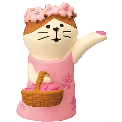 Sakura blessing cat (ZSA-62784R) DECOLE concombre