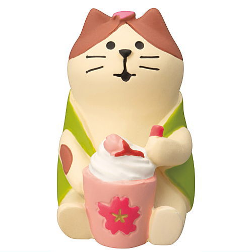 Sakura latte cat (ZSA-62787R) DECOLE concombre