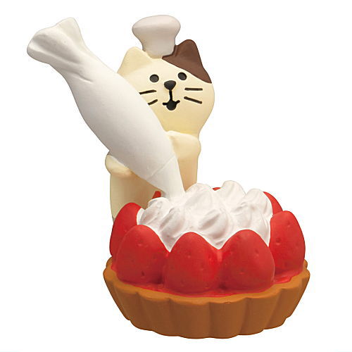 Strawberry tart kitten (ZCB-62726) DECOLE concombre