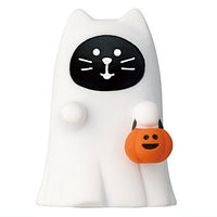 Ghost wearing cat (ZHW-35281H) DECOLE concombre 2023 Halloween