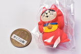 Dancing manekineko left hand raised red fukumaneki(ZCB-35257)DECOLE concombre