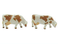 [Dairy cow: brown (1)] Diorama collection craft 1/150 scale