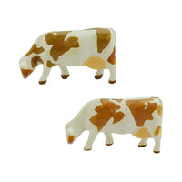 [Dairy cow: brown (1)] Diorama collection craft 1/150 scale