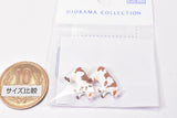 [Dairy cow: brown (3)] Diorama collection craft 1/150 scale