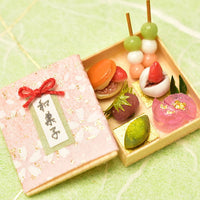 Miniature food Spring Japanese sweets assortment [Product number: 34940] [Miniature artist Kyoto Mamehiro / Toysanta limited]