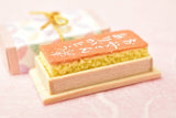 [Mother's Day Gift] Miniature Food Castella (with message) and Carnation 2021 New item [Miniature artist Kyoto Mamehiro limited edition]