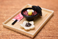 Miniature food "Zenzai" Artist: Kyoto Mamehiro (1/12 scale)