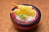 Miniature food "Shrimp Tendon: (Red)" Artist: Kyoto Mamehiro (1/12 scale)