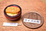 Miniature food "Katsudon: (Red)" Artist: Kyoto Mamehiro (1/12 scale)