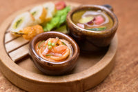Miniature food "Lunch set B (cat type baguette" Artist: Kyoto Mamehiro (1/12 scale)